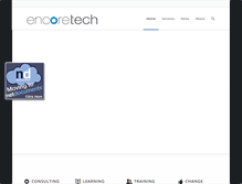 Tablet Screenshot of encoretech.com
